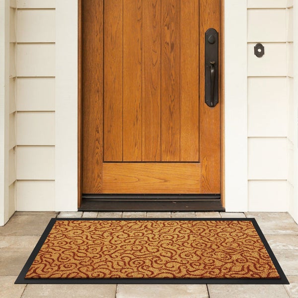 FLOORDIREKT Sauberlaufmatte Brasil - Türvorleger Individuell einsetzbar - 60 x 90 cm - Beige