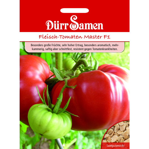 Fleisch-Tomaten Master F1 Saatgut von Dürr Samen