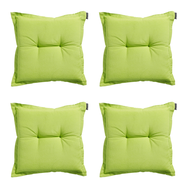 Sitzkissen Panama lime - Ca. 50x50 cm - 4er-Set