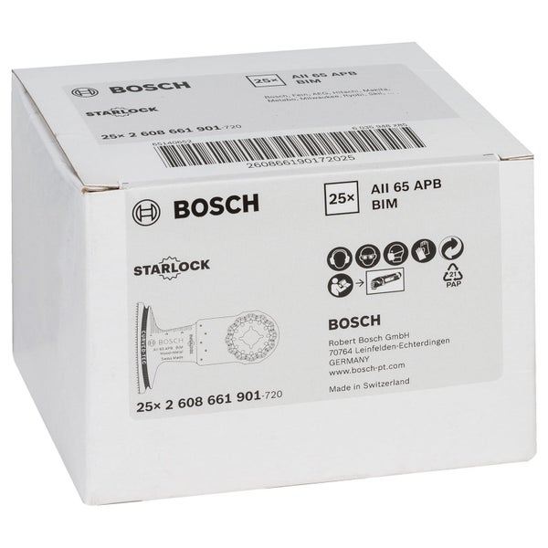 Bosch Multitool Sägeblatt für Holz und Metall