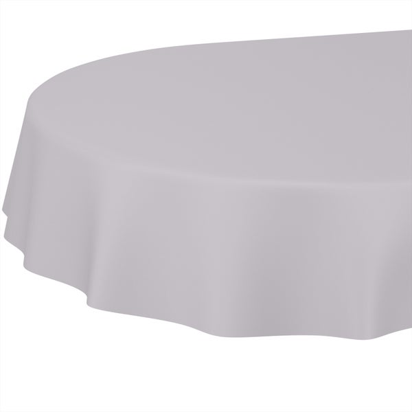 Ovale Tischdecke aus Stoff