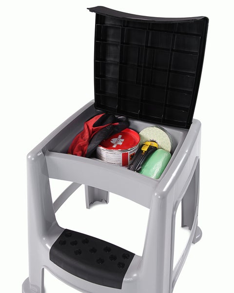Ondis24 Hocker Sitzhocker Trittleiter Escapeau