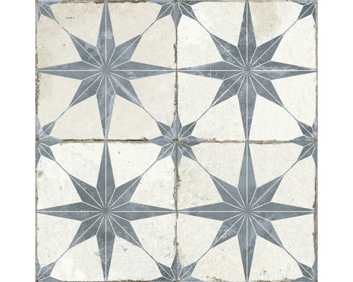 Wand- und Bodenfliese FS Star blue 45x45cm
