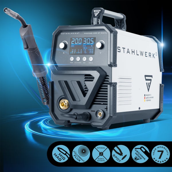 Stahlwerk MIG MAG 200 ST Digital Schweißgerät