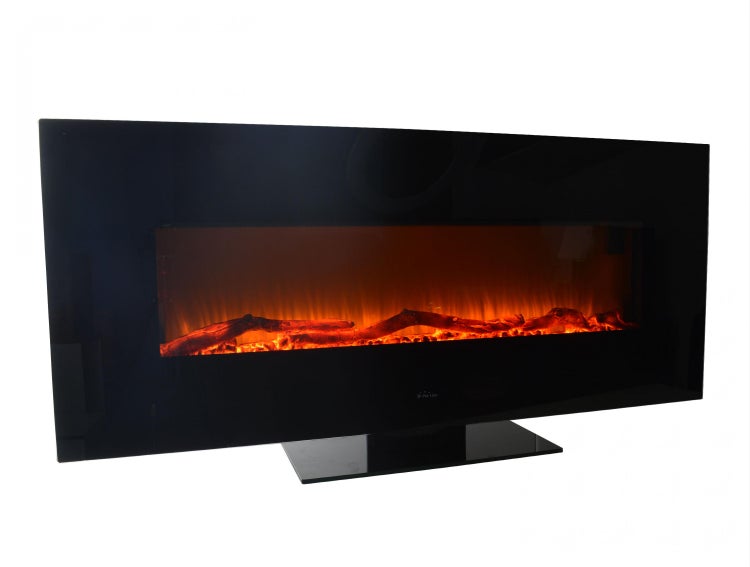 Elektrischer Kamin mit Flammen-Effekt und Standfuß