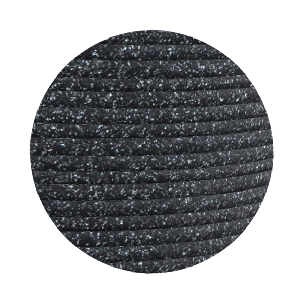 Scheurich 2er Set Blumentöpfe Coneo 40 mit Untersetzern, rund,  aus Kunststoff Farbe: Schwarz-Granit, 38,5 cm Durchmesser, 33,2 cm hoch, 26 l Vol.