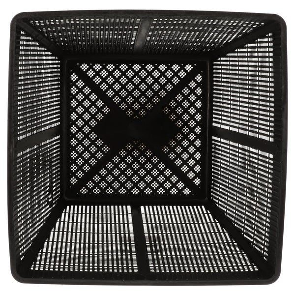 Quadratischer Pflanzkorb aus Kunststoff, Innenansicht