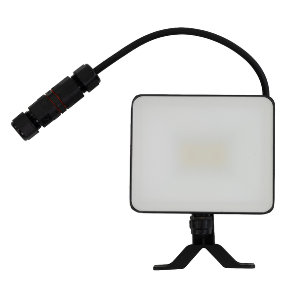 LED-Leuchte mit Kabel und Stativ