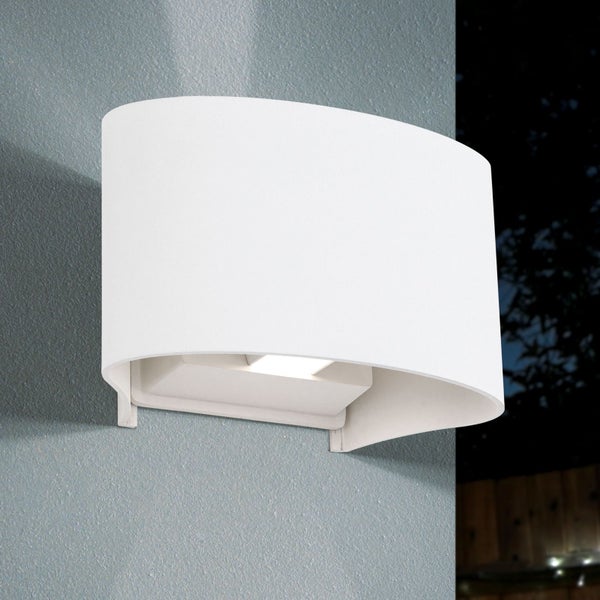 LED Außen Wandleuchte Up Down IP54  Weiß