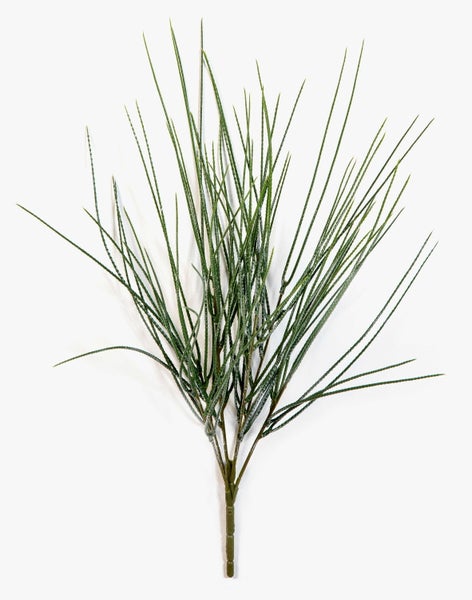 Künstlicher Graszweig in Grün für Dekorationen.