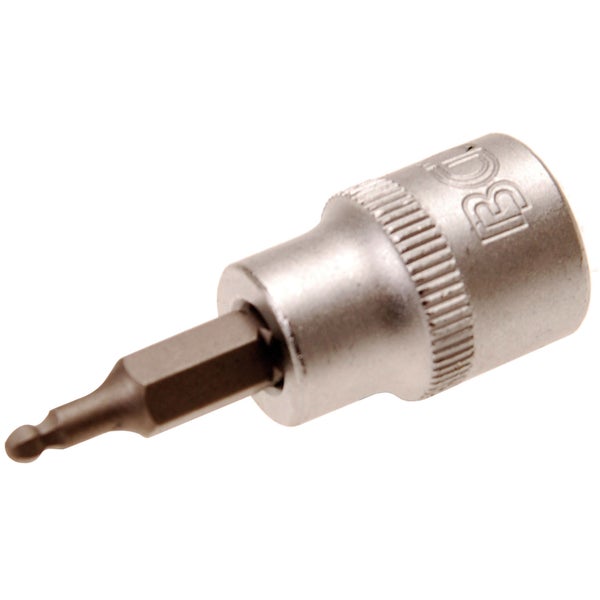 BGS Bit-Einsatz Antrieb Innenvierkant 10 mm (3/8) Innensechskant mit Kugelkopf 3 mm - 5110
