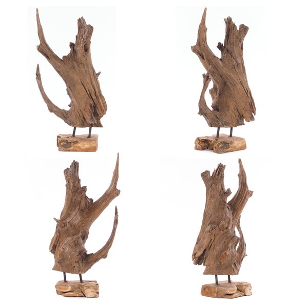 Skulptur  ROOTS 40 Wurzel Treibholz Unikat naturfarben