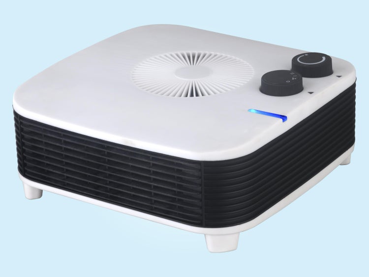 Elektrischer Heizlüfter mit einstellbarem Thermostat