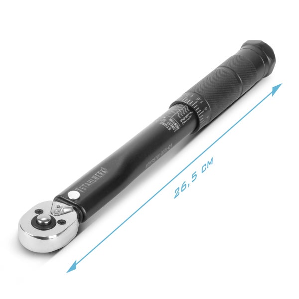 STAHLWERK Drehmomentschlüssel TW-25 ST 5-25 Nm 1/4“ Zoll Umschaltknarre