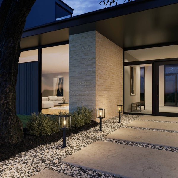 Rückseite des Kissens mit Reißverschluss und Beliani Logo