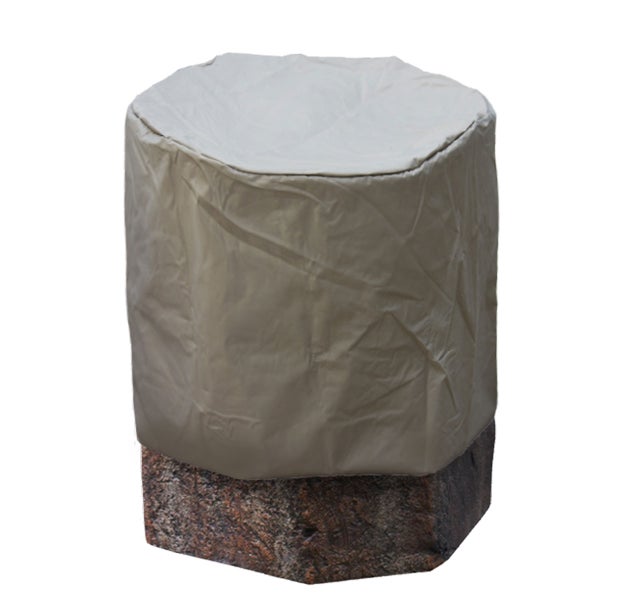 Schutzhülle für Gartenmöbel oder Heizstrahler aus strapazierfähigem Material.