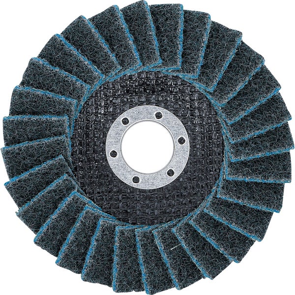 BGS Fächer-Schleif-Scheibe Vlies Ø 125 mm Körnung 240 - 74476