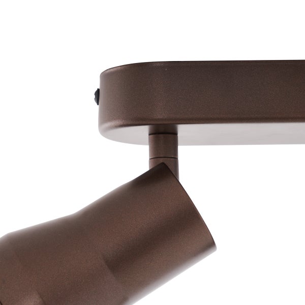 Detailaufnahme eines Deckenstrahlers