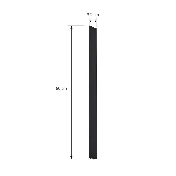 Lindby Stromschienenleuchte Linaro in Schwarz - 1-Phasen Stromschiene, Stromschienenstrahler