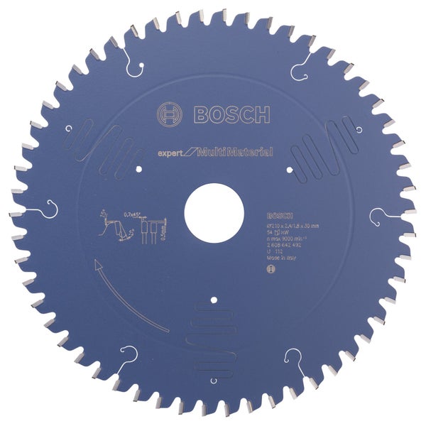 Bosch Kreissägeblatt Expert for Multi Material für Kapp- und Gehrungssägen 210 x 30 x 2,4 mm 54 - 2608642492