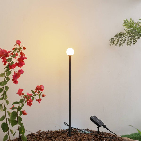 Lindby LED Freydis (Modern) in Schwarz aus Aluminium (1 flammig, )
