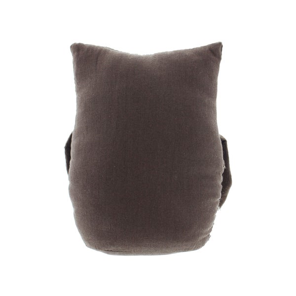 FRANK FLECHTWAREN | Türstopper-Eule Egon, POLYESTER, Höhe 25 cm, Gewicht ca. 1,5 kg
