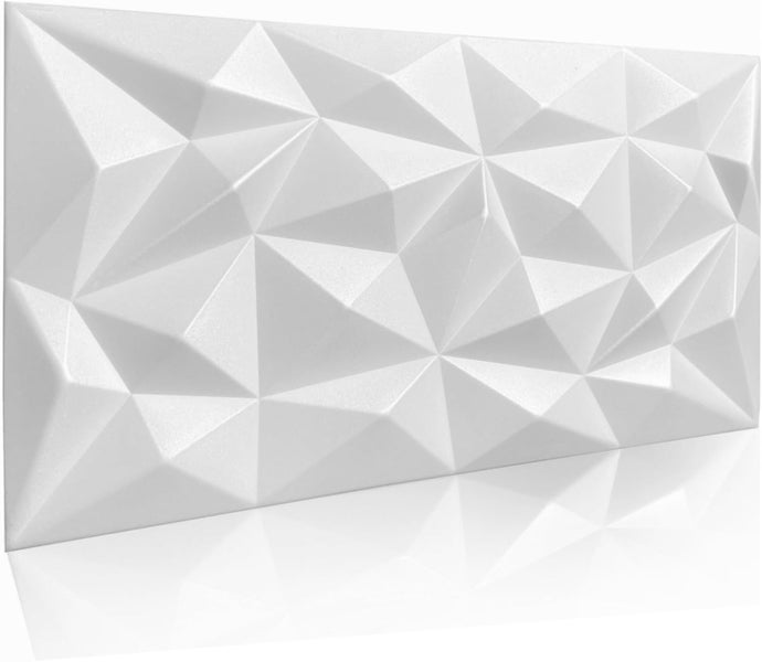 Polystyrol XPS Styropor 3D Paneelen Deckenpaneelen Dekoren 100x50cm 3mm stärke Brillant Weiß