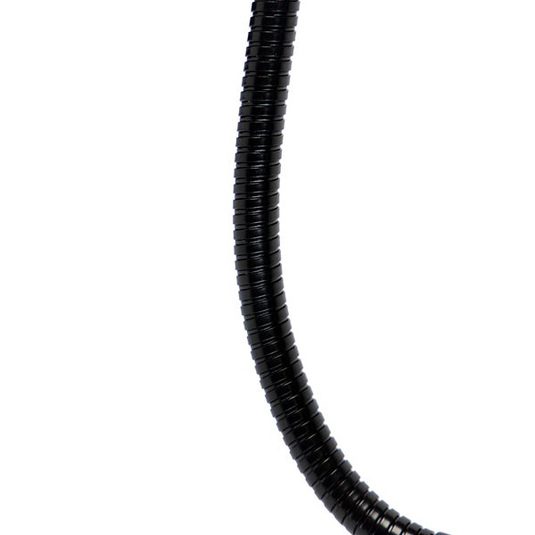 Wandleuchte Schwarz mit Taupe Samt Schirm 18cm - Brescia Combi