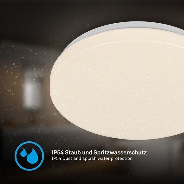 LED Deckenlampe Deckenleuchte Wohnzimmer IP54 Warmweiß Schlafzimmer