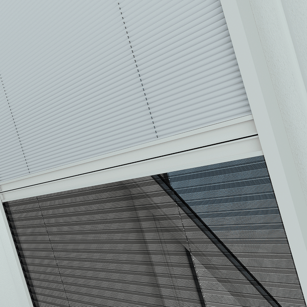 Livn Duoplisse Fliegengitter Plus 114x160cm weiß