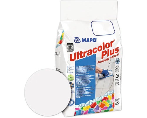 Mapei Ultracolor Plus Flexfuge Schnell 5 Kilogramm Sack für Fugenbreiten bis 20 Millimeter