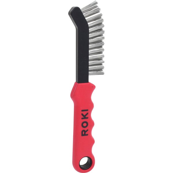KS TOOLS Stahldraht-Bremssattel-Drahtbürste 2-reihig - 201.2320