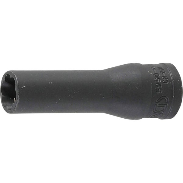 BGS Abdreh-Einsatz für Glühkerzenelektrode Antrieb Innenvierkant 6,3 mm (1/4) SW 6,5 mm - 5290-6.5