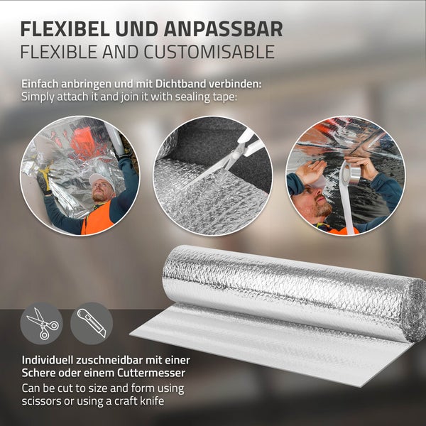Graue Arbeitshose mit Taschen