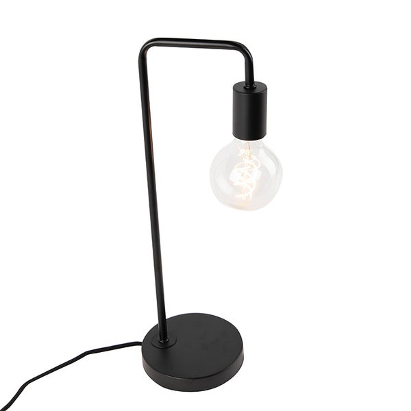 Schreibtischleuchte aus Metall mit Leuchtmittel