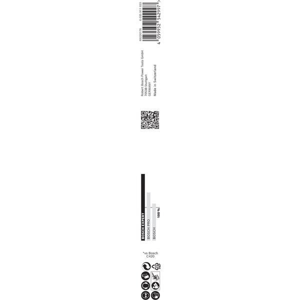 Bosch 50x Expert C470 Schleifpapier zum Handschleifen 230 x 280 mm G 120 - 2608900961