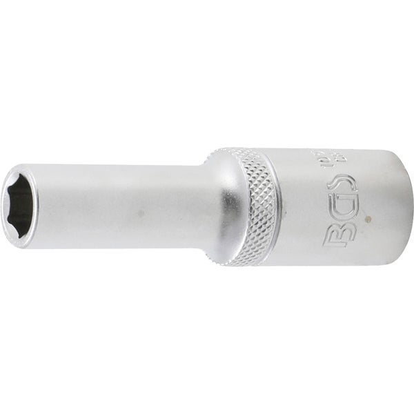 BGS Steckschlüssel-Einsatz Sechskant tief Antrieb Innenvierkant 12,5 mm (1/2) SW 10 mm - 10550