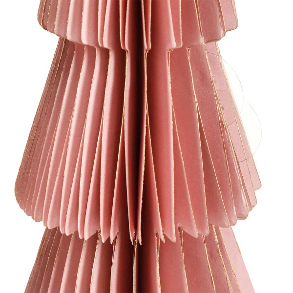 Dekorativer Papierweihnachtsbaum mit mehreren Ebenen