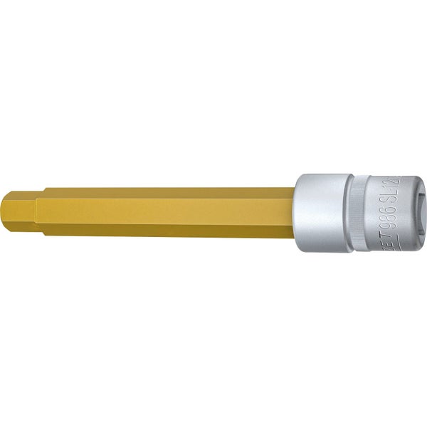 Hazet Steckschlüsseleinsatz 986SL 1/2 Innen-6-kant SW 12 mm L 140 mm - 986SL-12