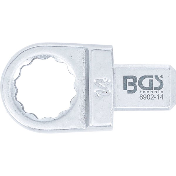 BGS Einsteck-Ringschlüssel 14 mm Aufnahme 9 x 12 mm - 6902-14