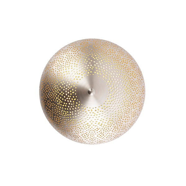 Runde Lampe mit Lochmuster