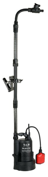 Schmutzwasserpumpe mit verstellbarem Schwimmerschalter und flexibler Schlauchverbindung