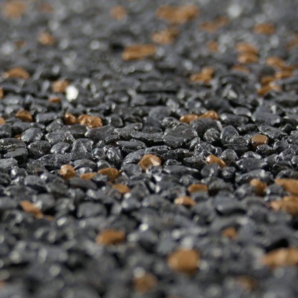Terralith Metallic - Steinteppich metallic mix 307 für 1 qm - außen -