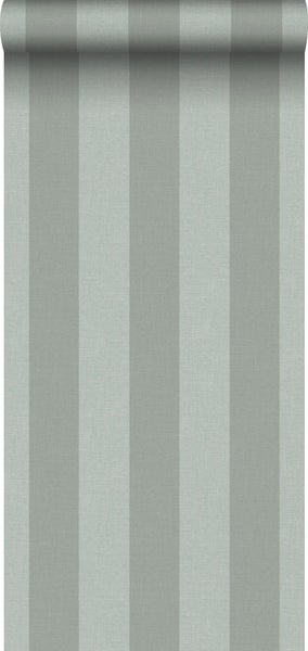 Sanders und Sanders Tapete Streifen Graugrün - 53 cm x 10 m - 640422