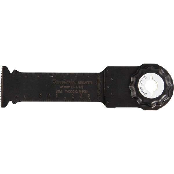 Makita MAM001 32mm Multifunktionswerkzeug Sägeblatt für Holz und Metall