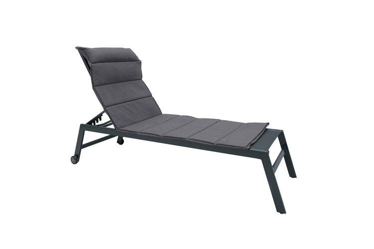 Liegenauflage Panama grau - ca. 180x68 cm