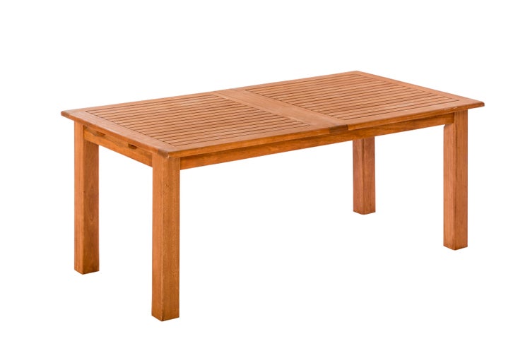 Comodoro Gartenmöbelset 13tlg., 6 Klappsessel, 6 Wendekissen grün, 1 Doppelausziehtisch 180 (220/260) x 100 cm