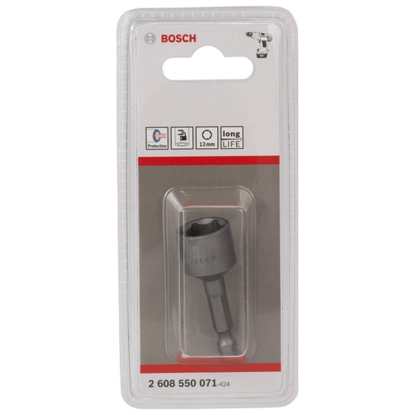 Bosch Steckschlüsseleinsatz 13 mm in Verpackung