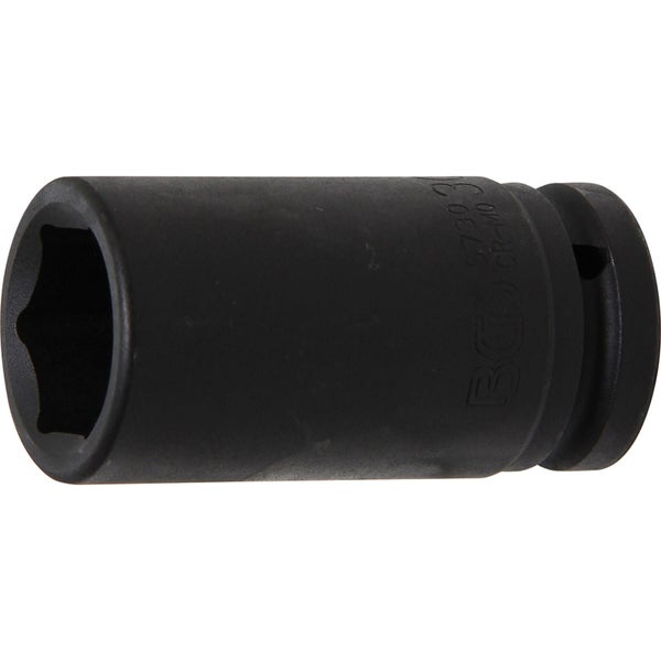 BGS Kraft-Steckschlüssel-Einsatz Sechskant tief Antrieb Innenvierkant 20 mm (3/4) SW 30 mm - 5730