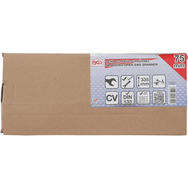 BGS Schlag-Maulschlüssel SW 75 mm - 35275